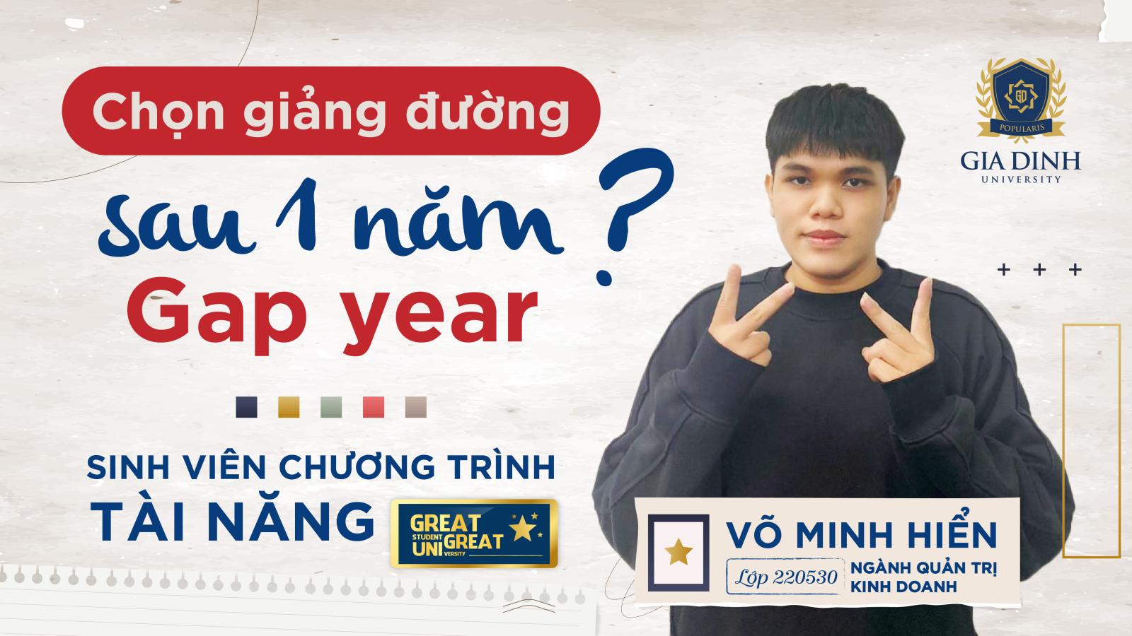 Cựu sinh viên tự tin trình bày kiến thức chuyên môn trong buổi phỏng vấn