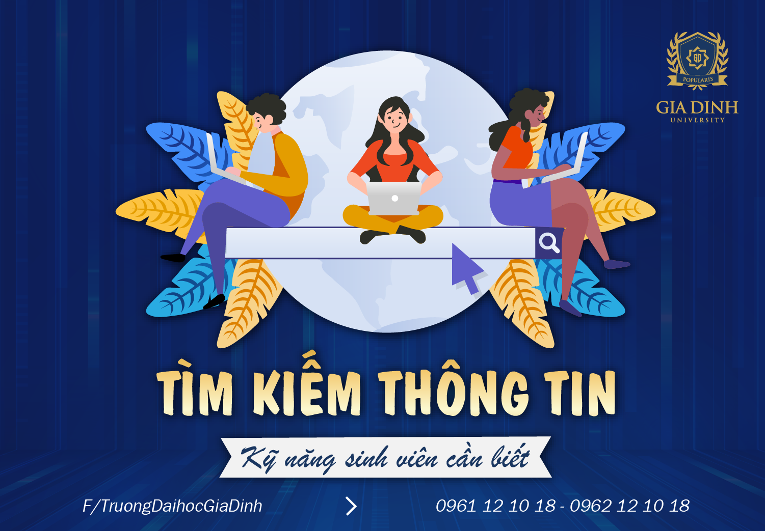 sinh viên tìm kiếm thông tin